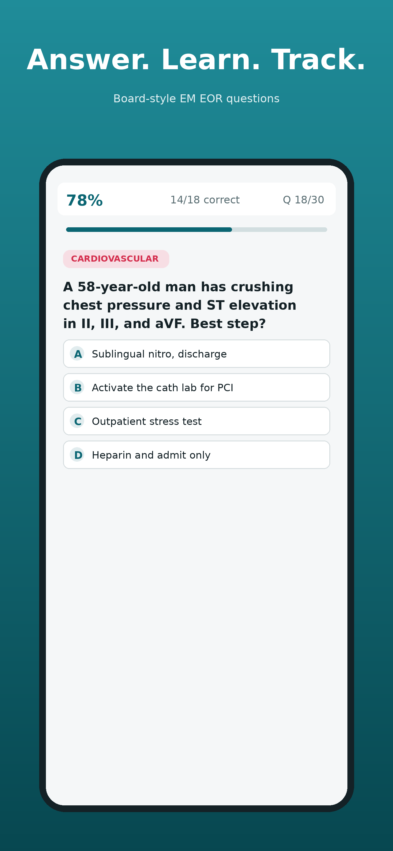 Emergency Medicine EOR Review screenshot 2