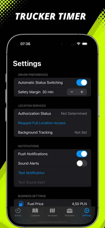Trucker Timer: HOS Compliance screenshot 6 of 8