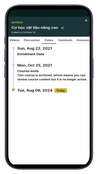 HUTECH eLearning Screenshot