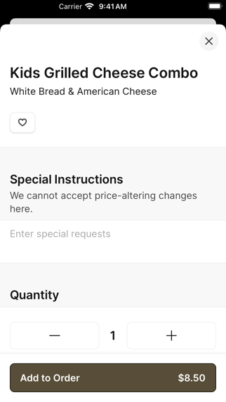 Dallas Grilled Cheese Co iPhone screenshot 4 - Food & Drink app
