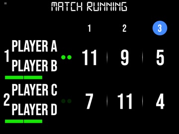 BT Pickleball Scoreboard iPad screenshot