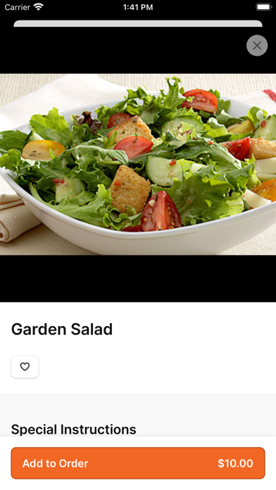 Mehran House of Kabobs iPhone screenshot 4 - Food & Drink app