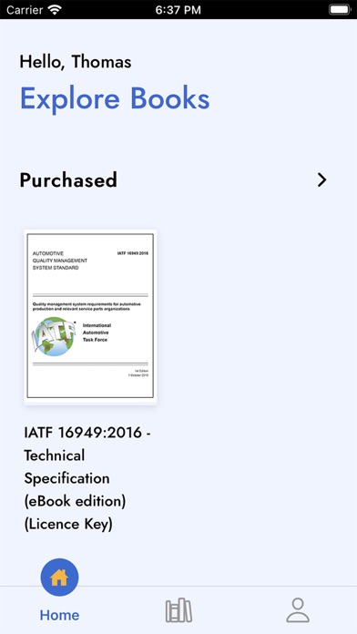 SMMT IF eBook Reader Screenshot