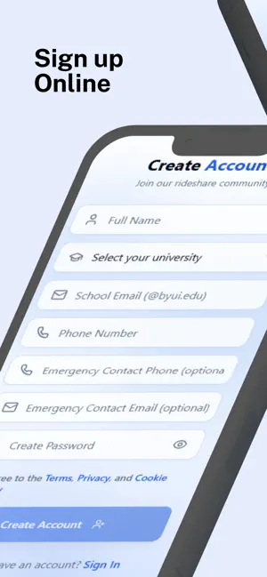 MutualRides screenshot 1