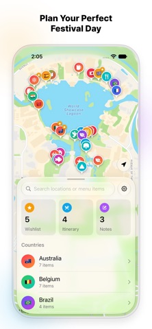 Festival Planner - Food & Wine screenshot 1