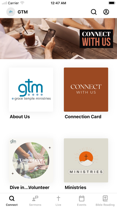 Grace Temple Ministries Screenshot