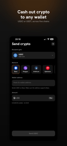 Krevo iPhone screenshot