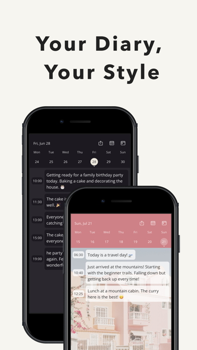 DrawerJournal - Daily Timeline Screenshot