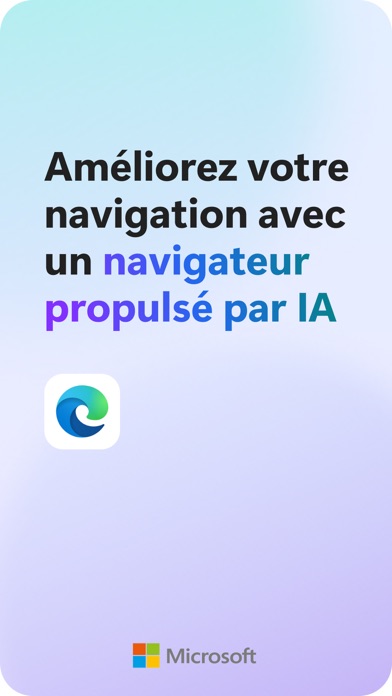Screenshot #1 pour Microsoft Edge: Navigateur IA