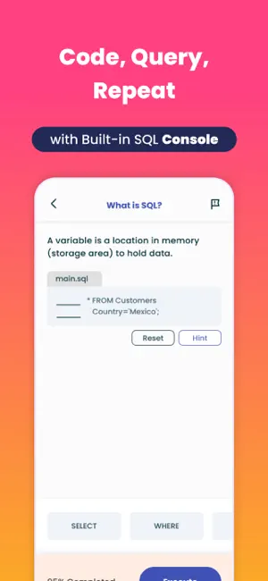 Learn SQL & Database screenshot 4