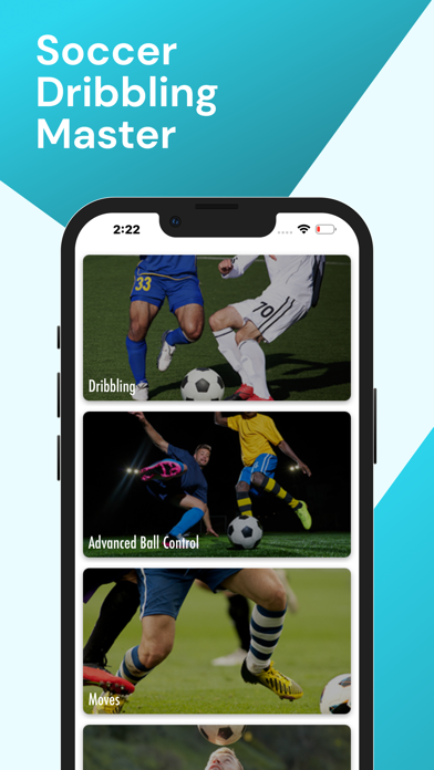 Screenshot #1 pour Soccer Dribbling Master