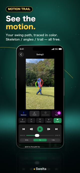 Swelta: Golf Swing Screenshot 6 of 6