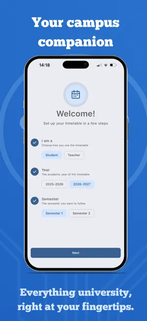 Orar UBB-FMI screenshot 1