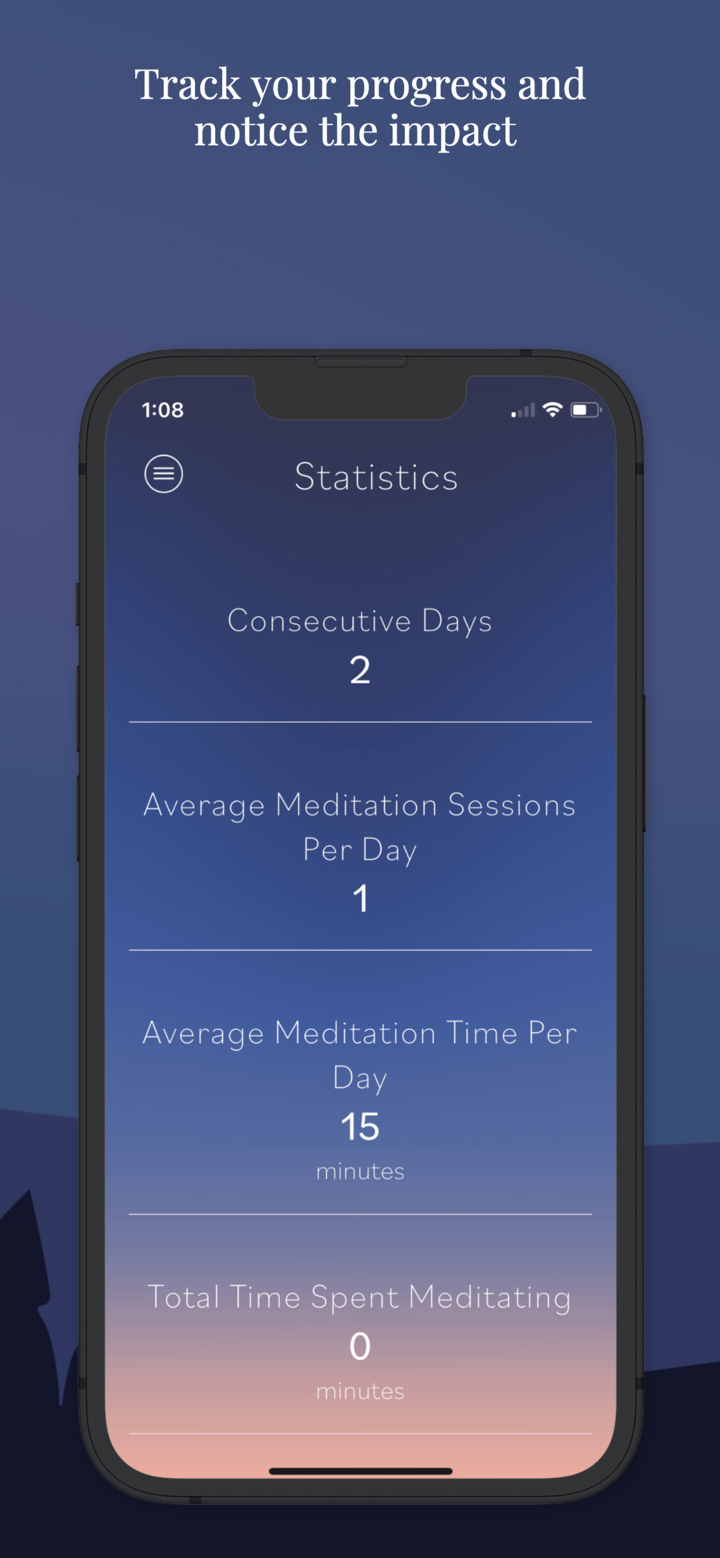 1 Giant Mind: Learn Meditation screenshot 4