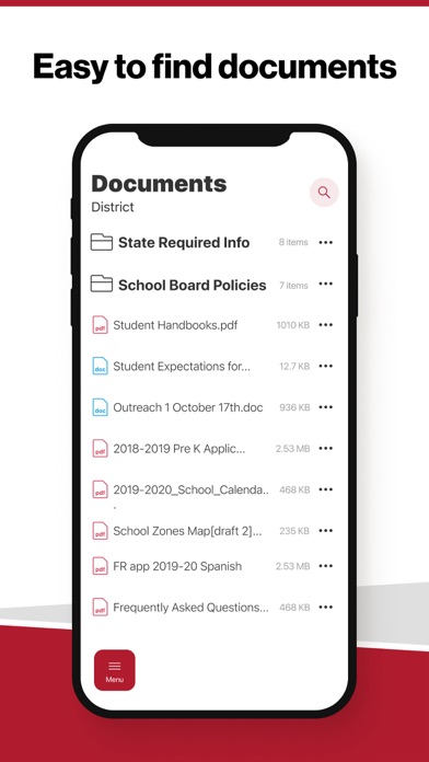 Cumberland School District, WI Screenshot