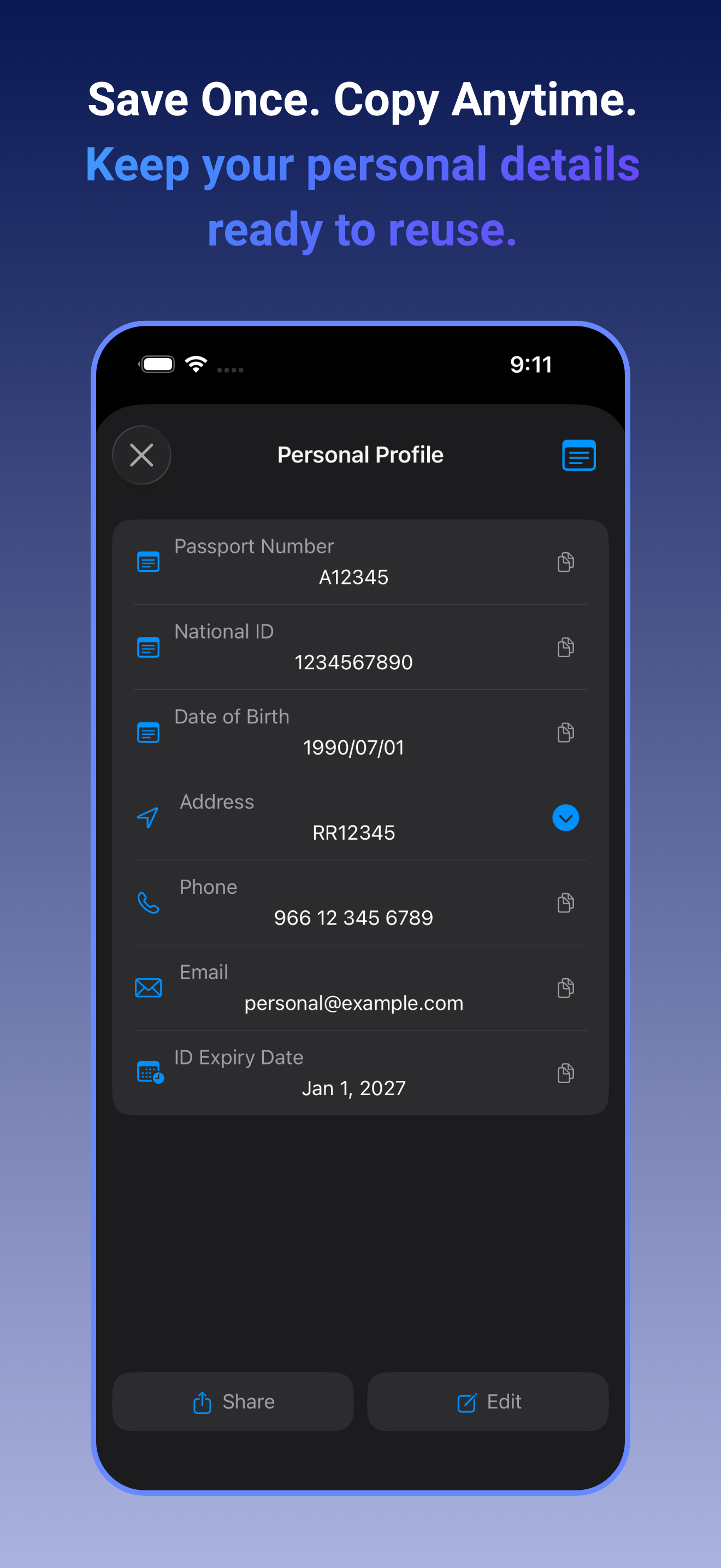 CopyNote | Save & Copy screenshot 3