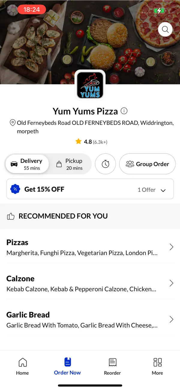 Screenshot #2 pour Yum Yums Pizza