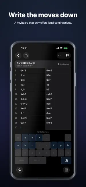 Chess Journal, Clock & Puzzles screenshot 3