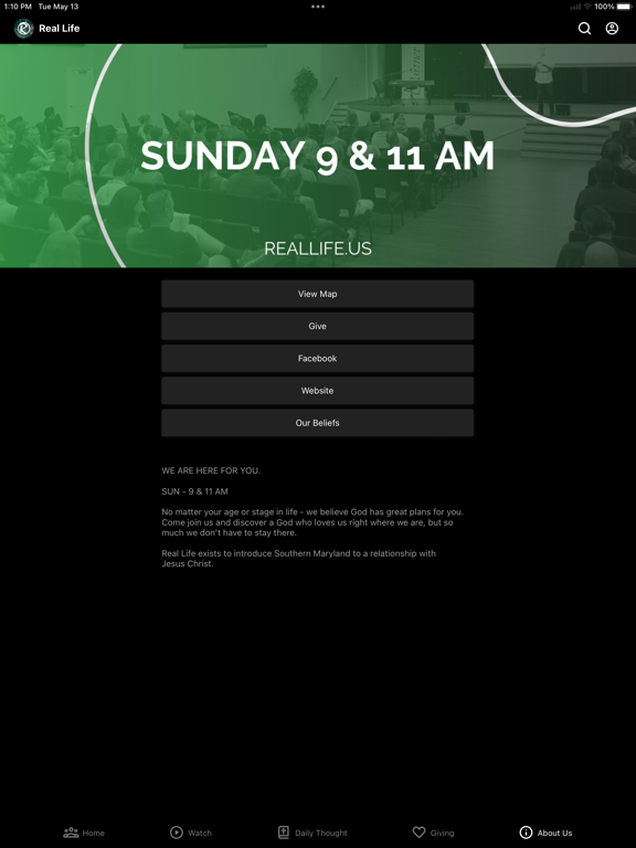 Reallife.us iPad screenshot 5 - Education app