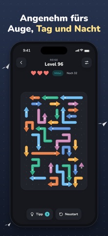 Foldaway: Pfeil-Rätsel screenshot 8