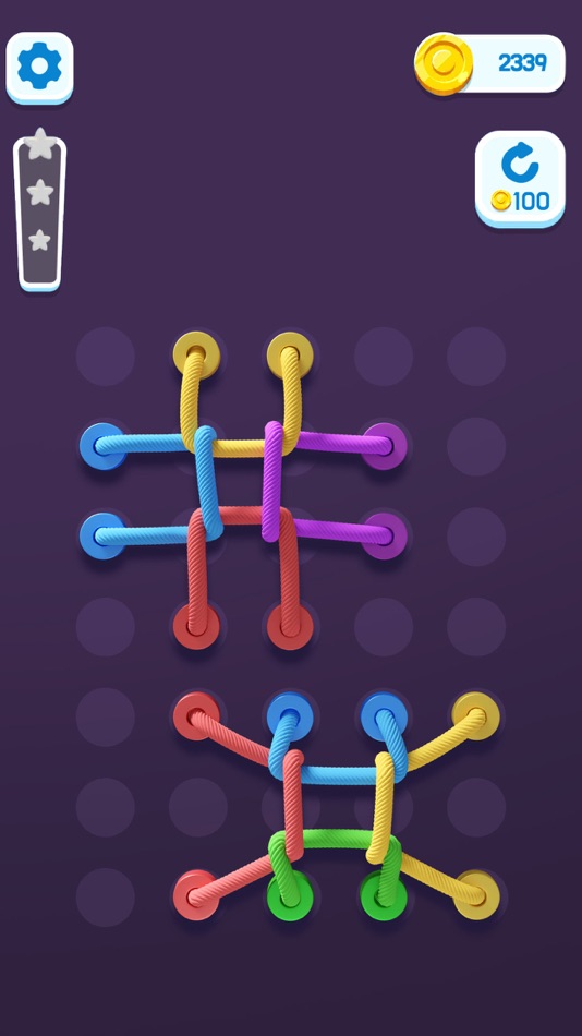#1. RopePuz - Tangle Puzzle Games (iOS) 来自: 骏 黄