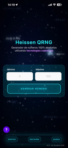 HeissenQRNG Screenshot 2 of 3