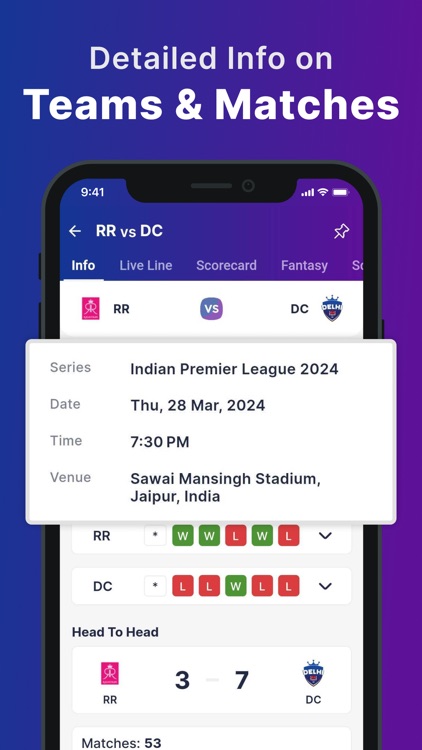 CricScore : Live Score & News screenshot-6