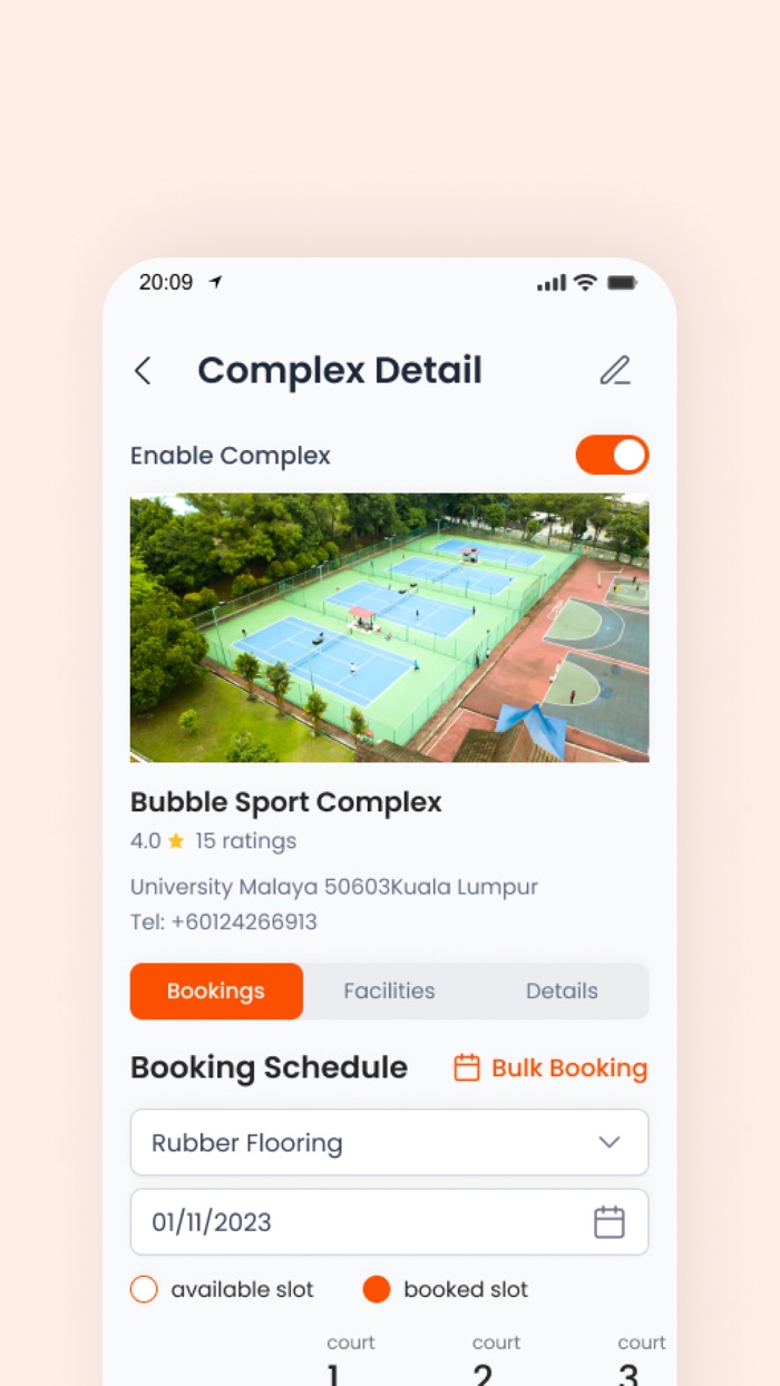 AFA Biz Sports Venue Manager