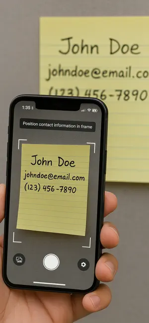 Business Card Scanner - AI screenshot 1