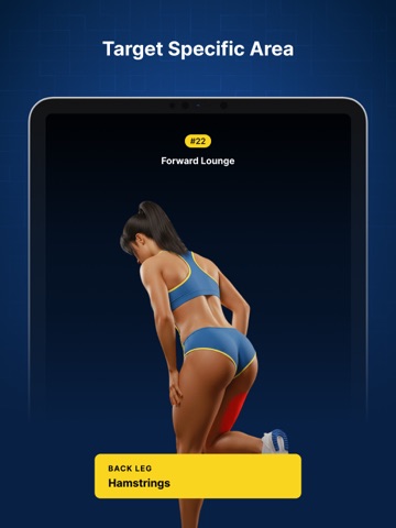 Legify: Leg Workouts at Home iPad screenshot