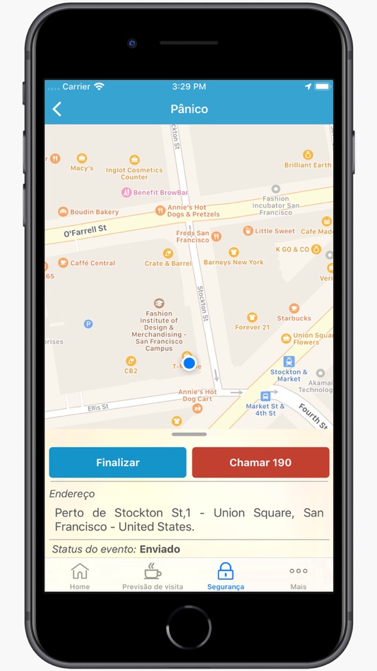 #5. Portaria Virtual Defend (iOS) Podle: DEFEND SISTEMAS DE SEGURANCA LTDA