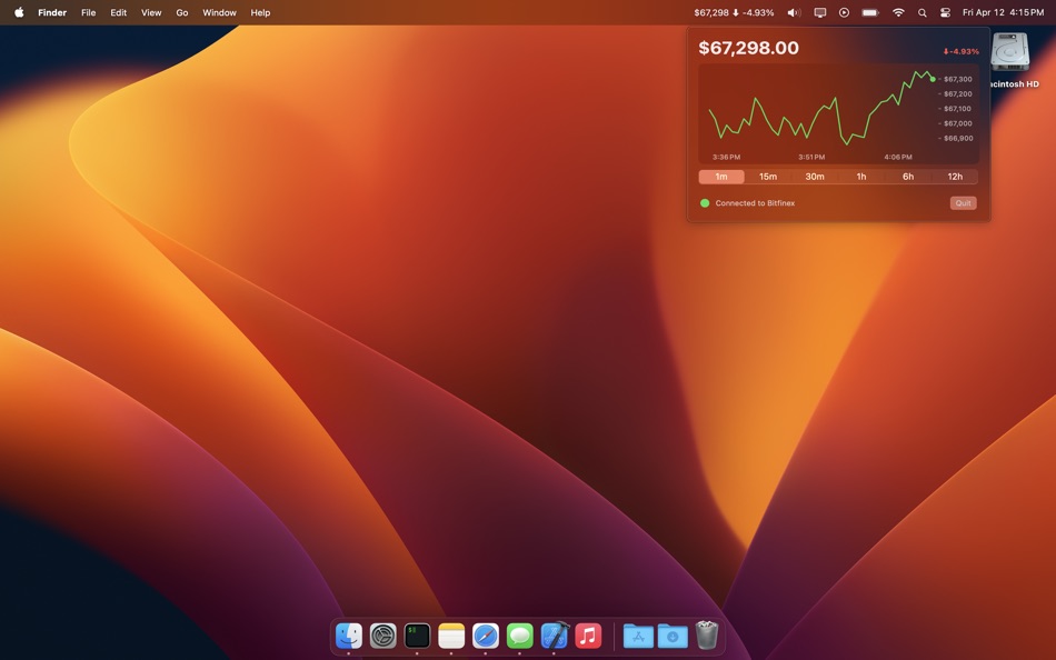 #1. Tiny Bitcoin (macOS) 由: Galaxoid Labs, LLC