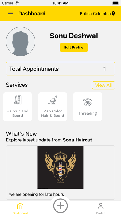 Sonu Haircut Screenshot