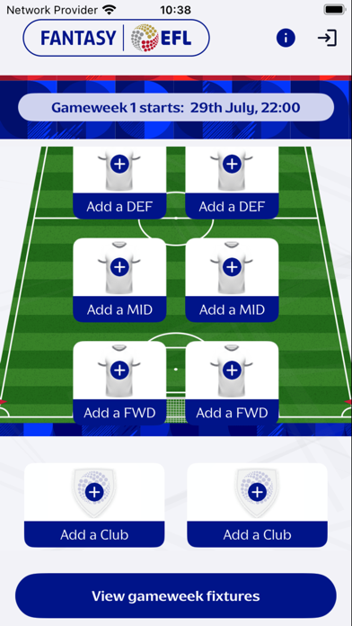 Fantasy EFL Official Screenshot