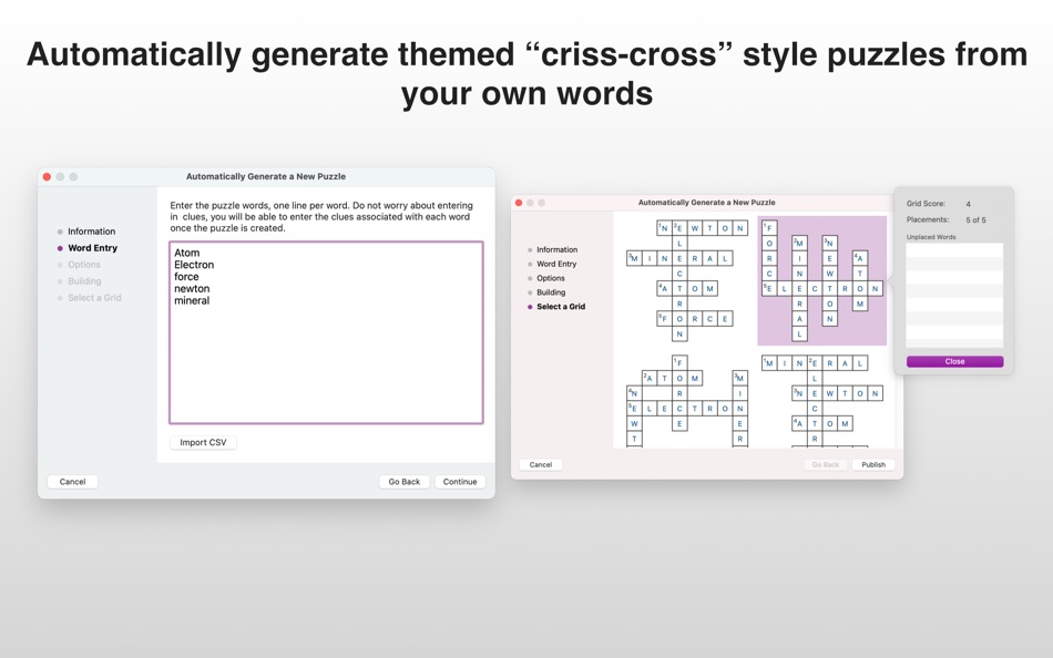 #3. Crossword Studio (macOS) Podle: Cocoawerks