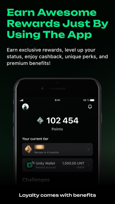 Unity Wallet: Crypto & Bitcoin Screenshot