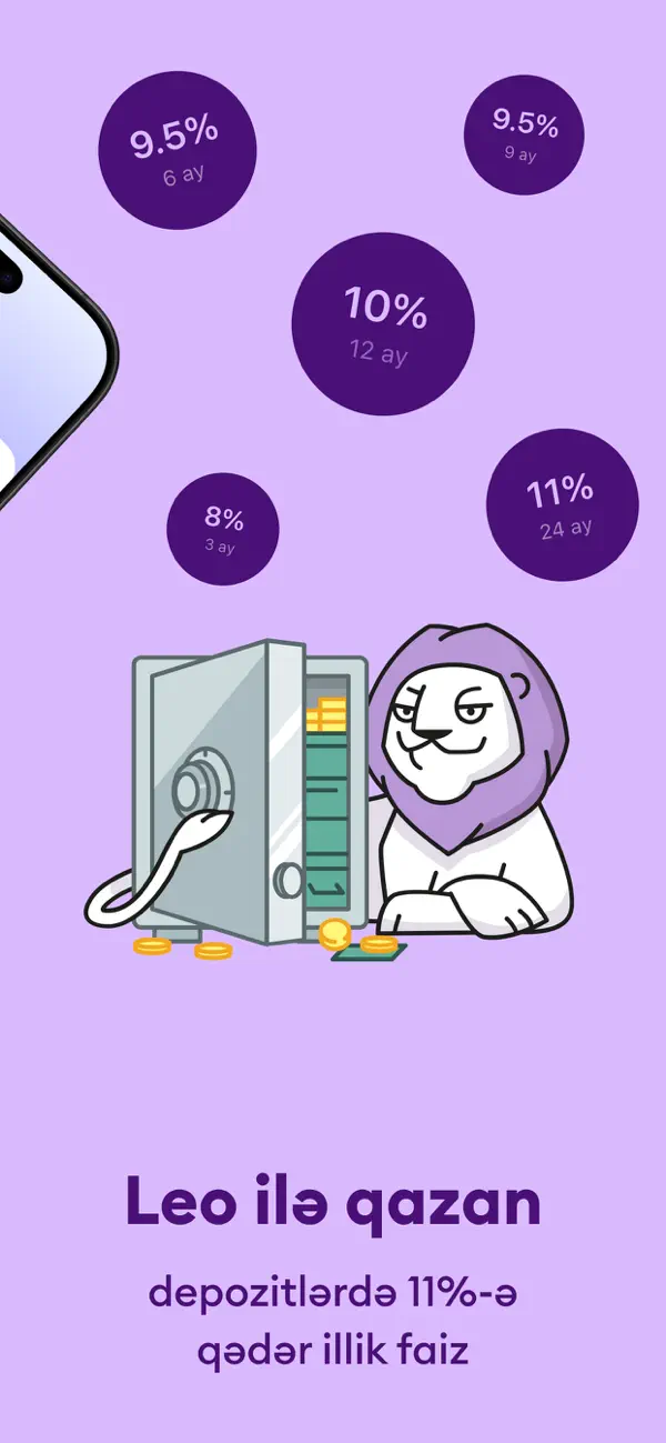 Screenshot #2 pour Leobank - Mobile Bank və Kart