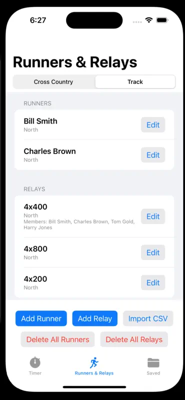 XC & Track Timer screenshot 5 of 5