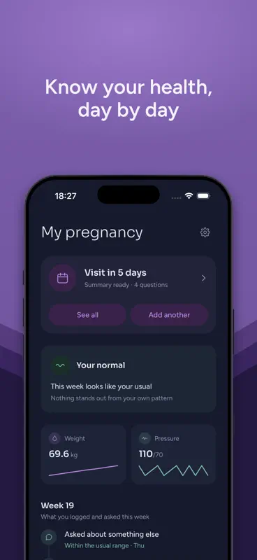 Solesia: Pregnancy Tracker screenshot 7 of 10