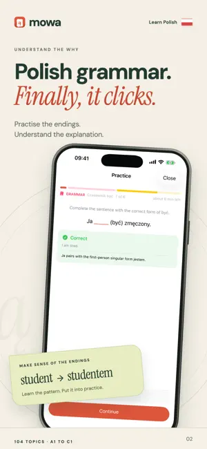 Mowa — Learn Polish screenshot 2