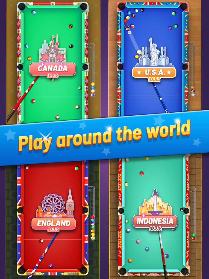 8 Ball Shoot It All - 3D Pool