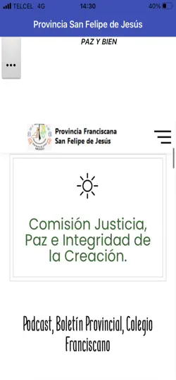 Скриншот Provincia San Felipe De Jesus на iPhone 1