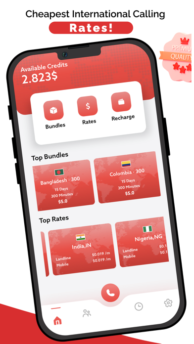 Screenshot #2 pour MobiTalk - Call International