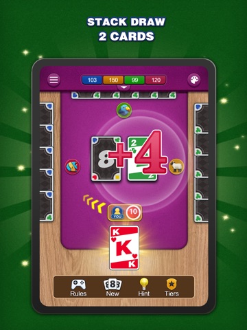 Crazy Eights : Classic Card iPad screenshot