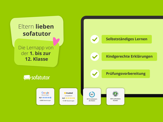 sofatutor iPad screenshot 1