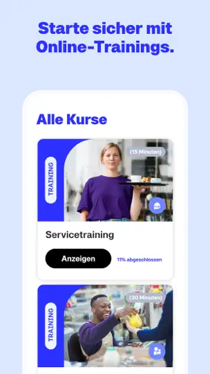 Screenshot von Zenjob - Flexible Nebenjobs auf dem iPhone 5