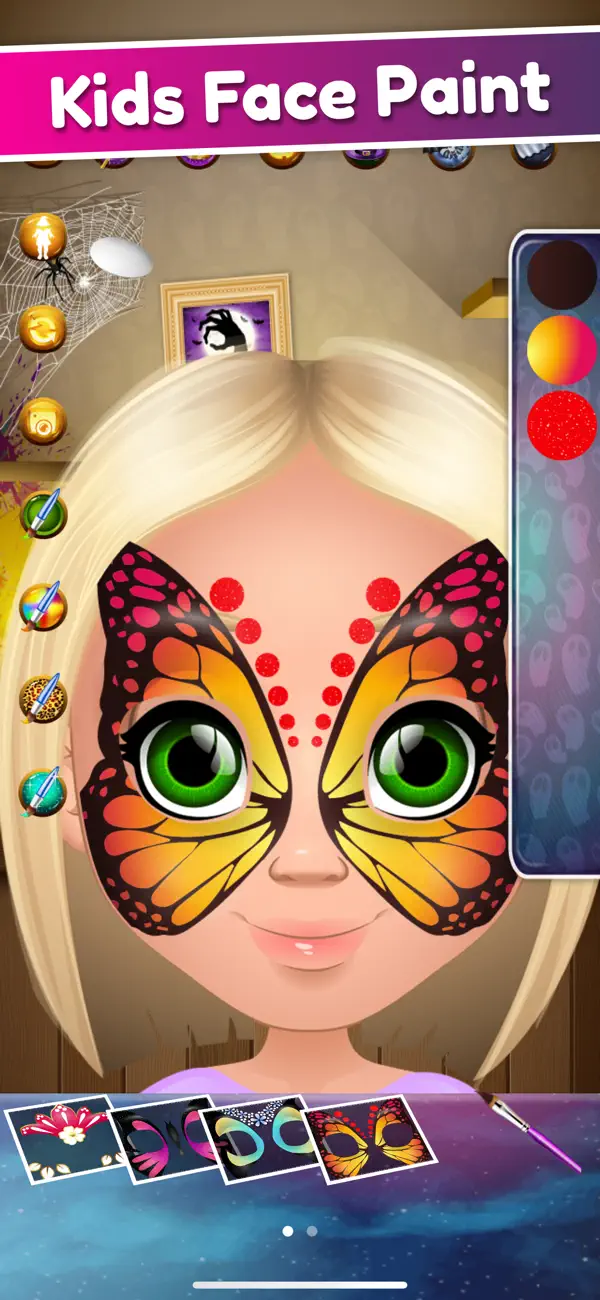 Screenshot #3 pour Halloween Face Paint Salon