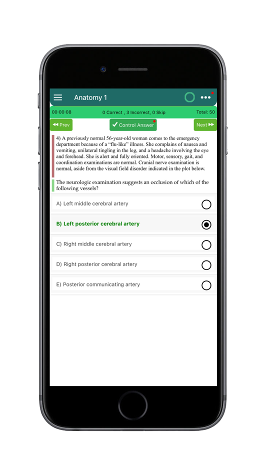 #7. Pro USMLE QBank & Flashcards (iOS) Bởi: Eyyup Taskin