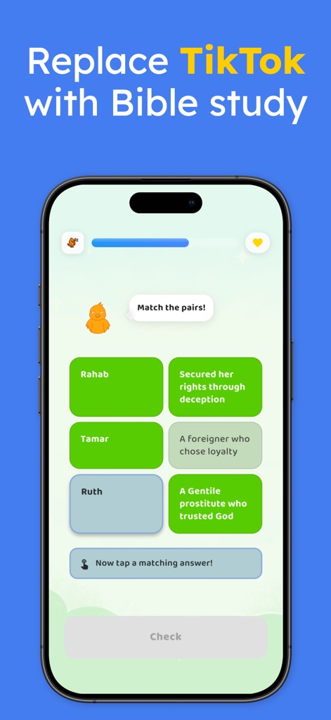 Ascend: Bible Game - L'application remplace le temps d'écran passif par des défis bibliques interactifs, invitant les utilisateurs à mémoriser les Écritures à travers des jeux d'association stimulants.