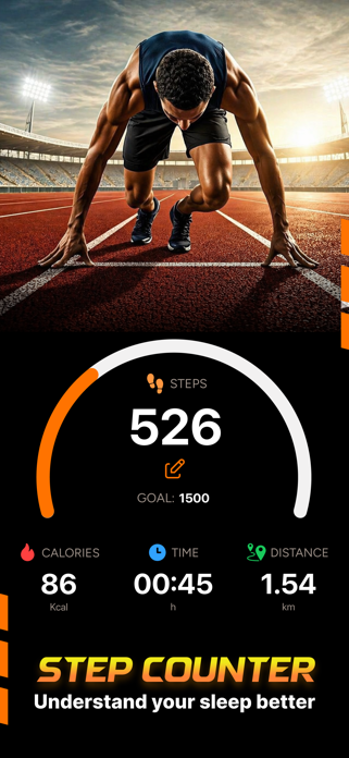 Step Counter: Walking, Running Screenshot 1 of 6